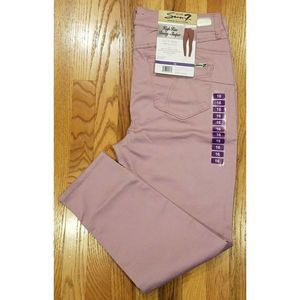 Seven7 Women's Skinny Jeans in Pink
